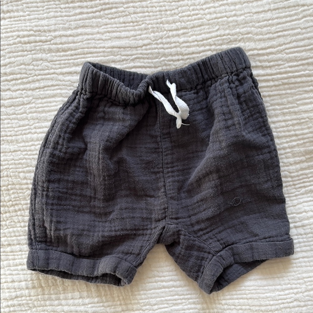 Kids Charcoal Shorts
